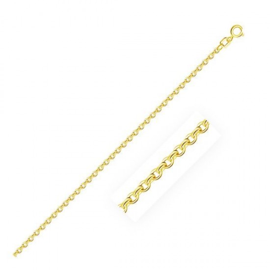 10k Yellow Gold Rolo Chain 1.9mm 10k Yellow Gold Rolo Chain 1.9mm